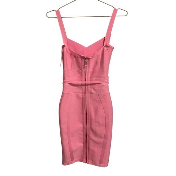 Bella Barnett Pink Bandage Bodycon Dress Sleeveless Size Small NWT - Picture 5 of 9